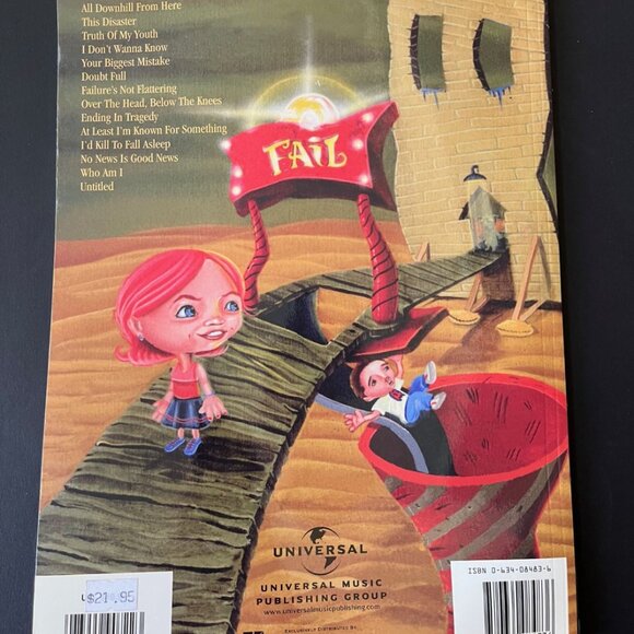 Catalyst New Found Glory Songbook | Music Book for Guitar Tablature, Lyrics 2004 - Picture 2 of 4